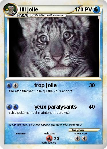 Pokemon lili jolie