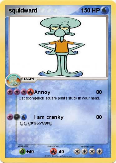 Pokemon squidward