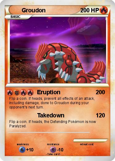 Pokemon Groudon