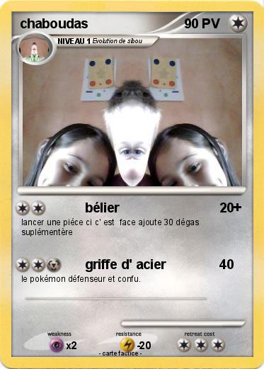 Pokemon chaboudas