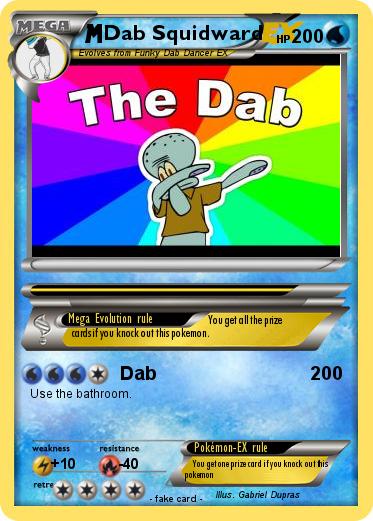 Pokemon Dab Squidward
