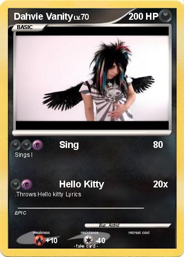 Pokemon Dahvie Vanity