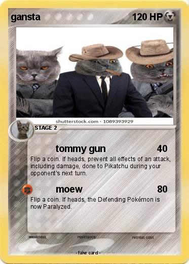 Pokemon gansta