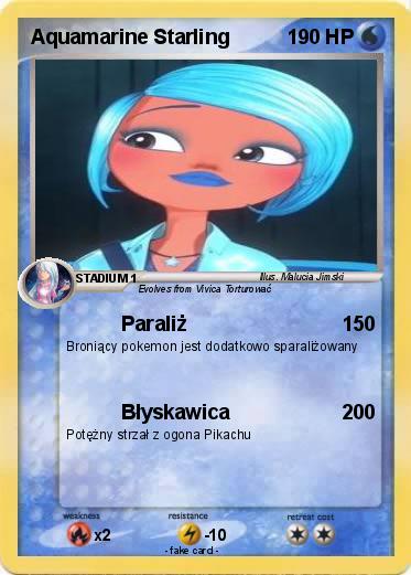 Pokemon Aquamarine Starling