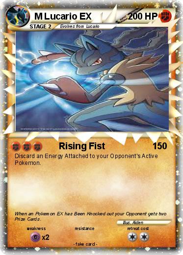 Pokemon M Lucario EX