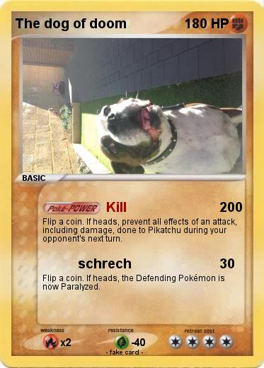 Pokemon The dog of doom