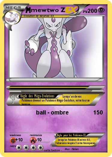 Pokemon mewtwo Z