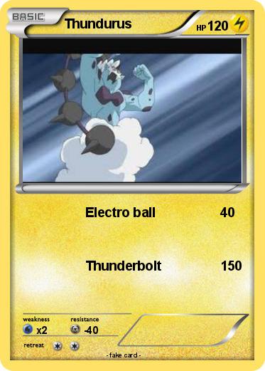 Pokemon Thundurus