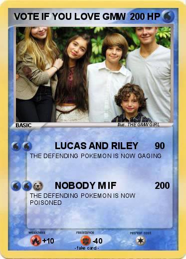 Pokemon VOTE IF YOU LOVE GMW