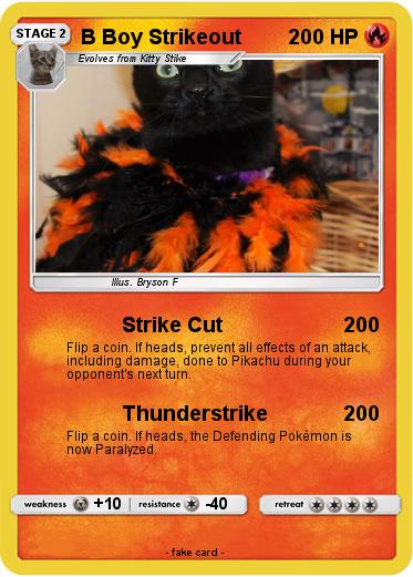 Pokemon B Boy Strikeout
