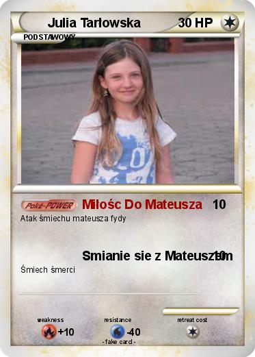 Pokemon Julia Tarłowska