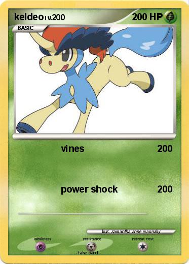 Pokemon keldeo