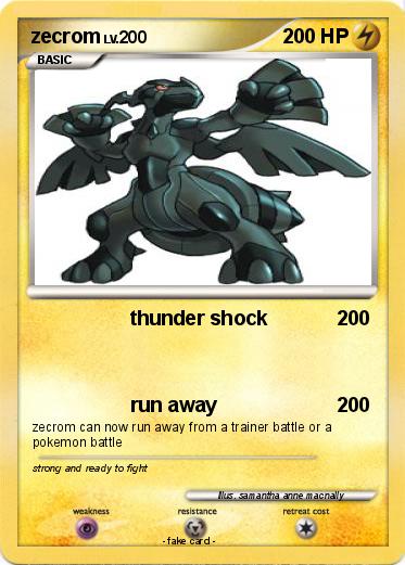 Pokemon zecrom