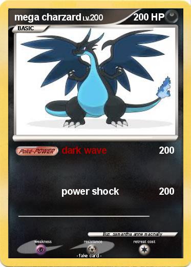 Pokemon mega charzard