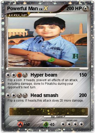 Pokemon Powerful Man