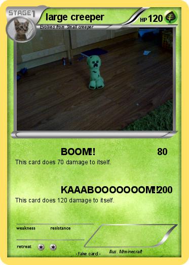 Pokemon large creeper