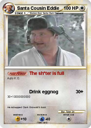 Pokemon Santa Cousin Eddie