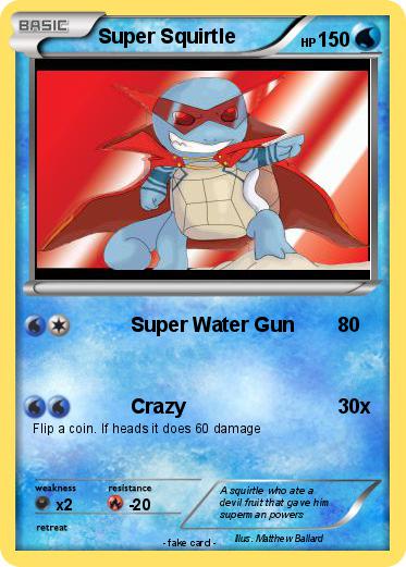 Pokemon Super Squirtle