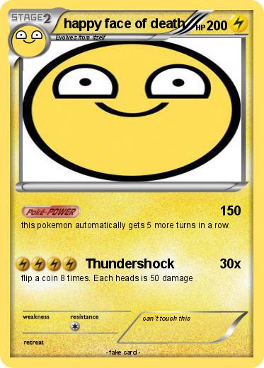Pokemon happy face of death
