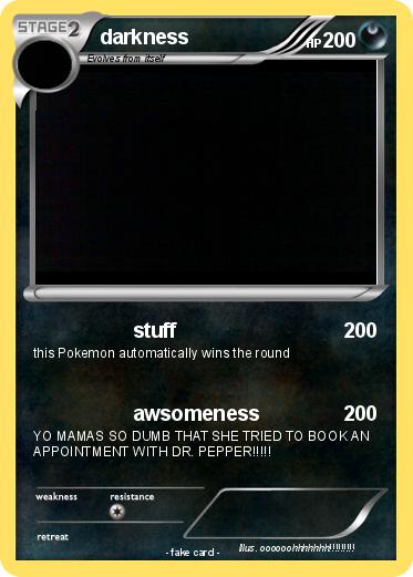 Pokemon darkness