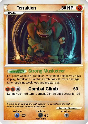 Pokemon Terrakion