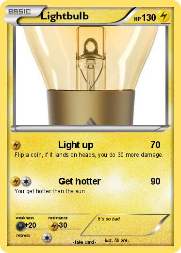 Pokemon Lightbulb
