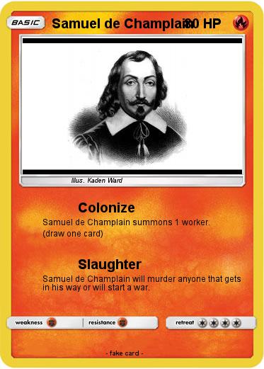 Pokemon Samuel de Champlain