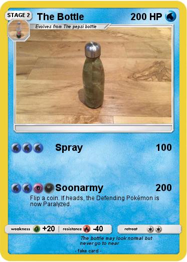 Pokemon The Bottle
