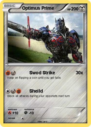 Pokemon Optimus Prime