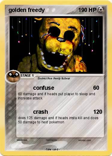 Pokemon golden freedy