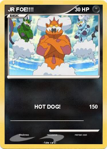 Pokemon JR FOE!!!!