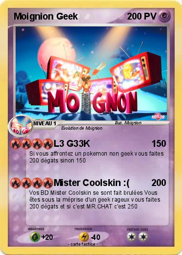 Pokemon Moignion Geek