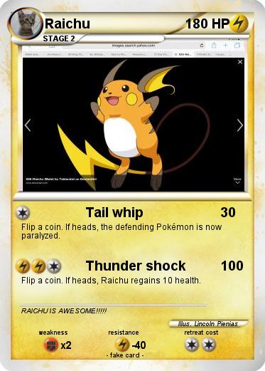 Pokemon Raichu
