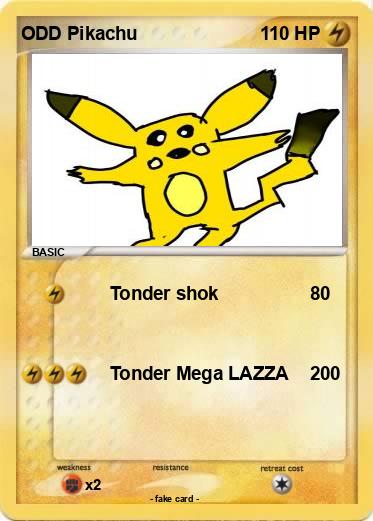 Pokemon ODD Pikachu