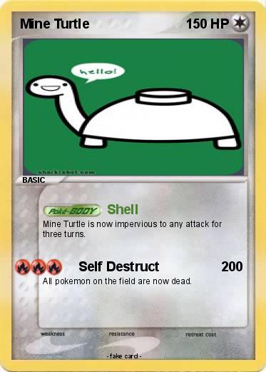 Pokemon Mine Turtle
