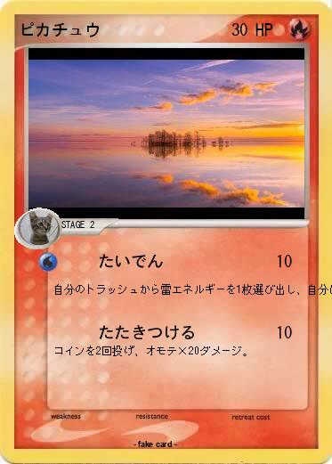 Pokemon ピカチュウ