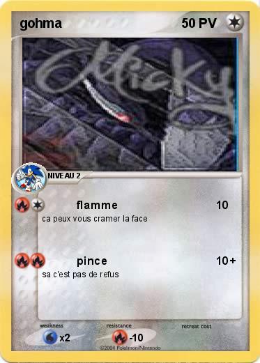 Pokemon gohma