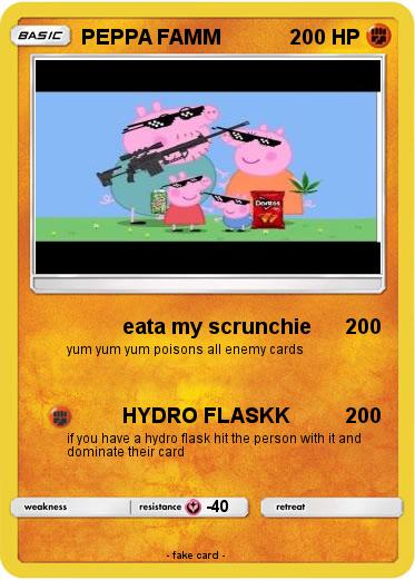 Pokemon PEPPA FAMM