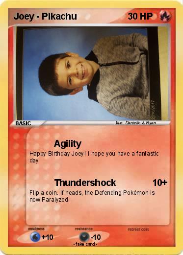 Pokemon Joey - Pikachu