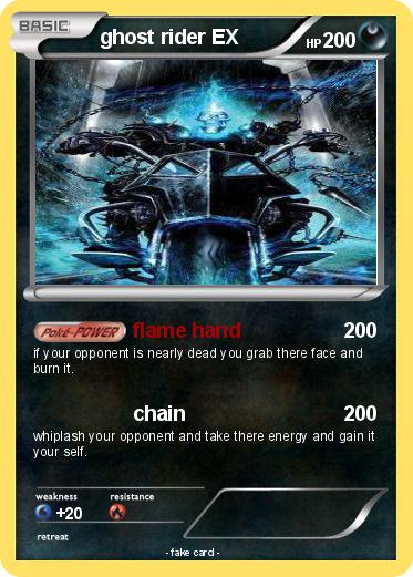Pokemon ghost rider EX