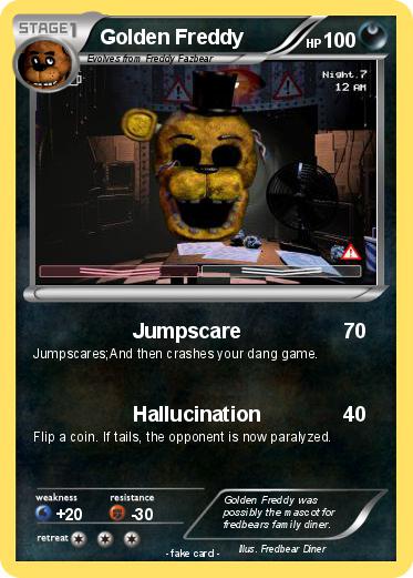 Pokemon Golden Freddy