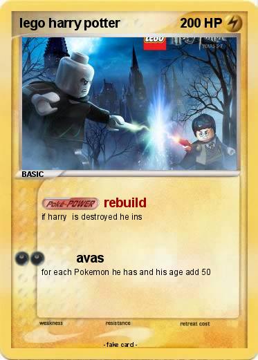 Pokemon lego harry potter