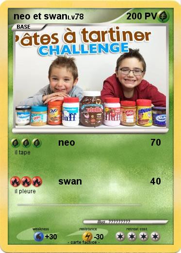 Pokemon neo et swan
