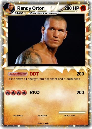 Pokemon Randy Orton