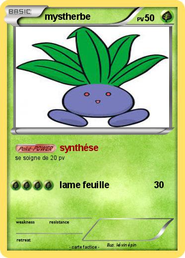Pokemon mystherbe