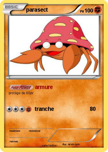 Pokemon parasect
