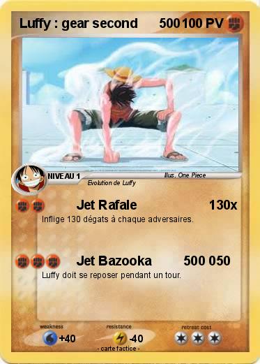 Pokemon Luffy : gear second      500