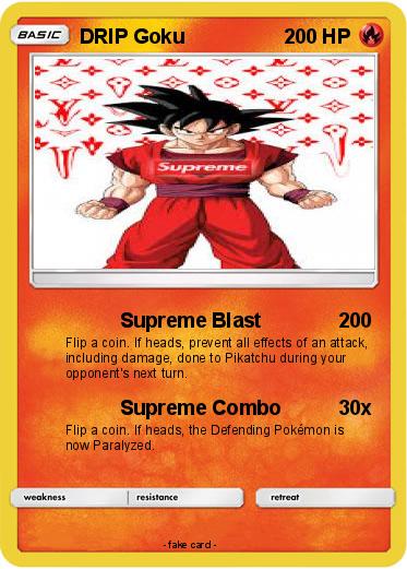 Pokemon DRIP Goku