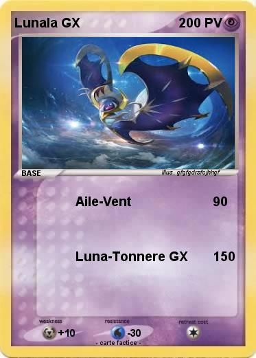 Pokemon Lunala GX