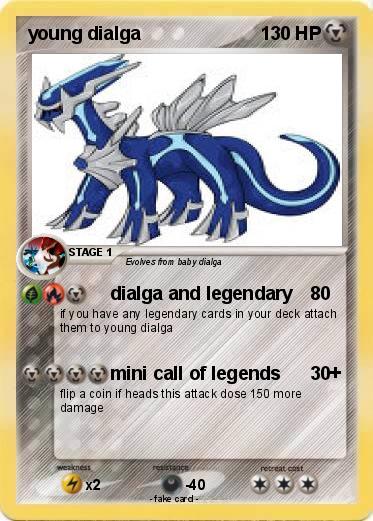 Pokemon young dialga